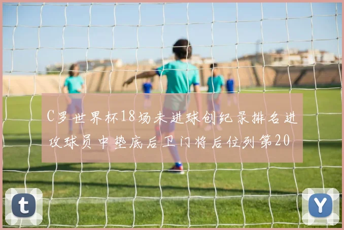 C罗世界杯18场未进球创纪录排名进攻球员中垫底后卫门将后位列第20