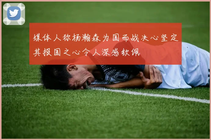 媒体人称杨瀚森为国而战决心坚定其报国之心令人深感钦佩